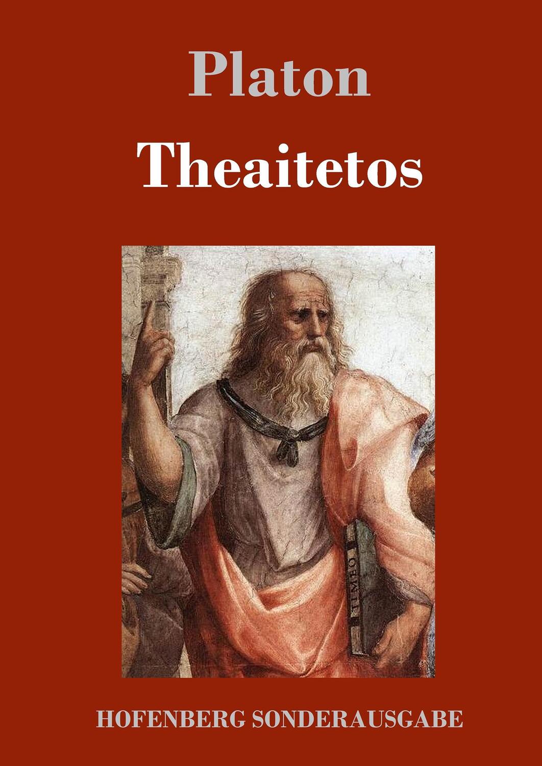 Cover: 9783743711181 | Theaitetos | Platon | Buch | HC runder Rücken kaschiert | 104 S.