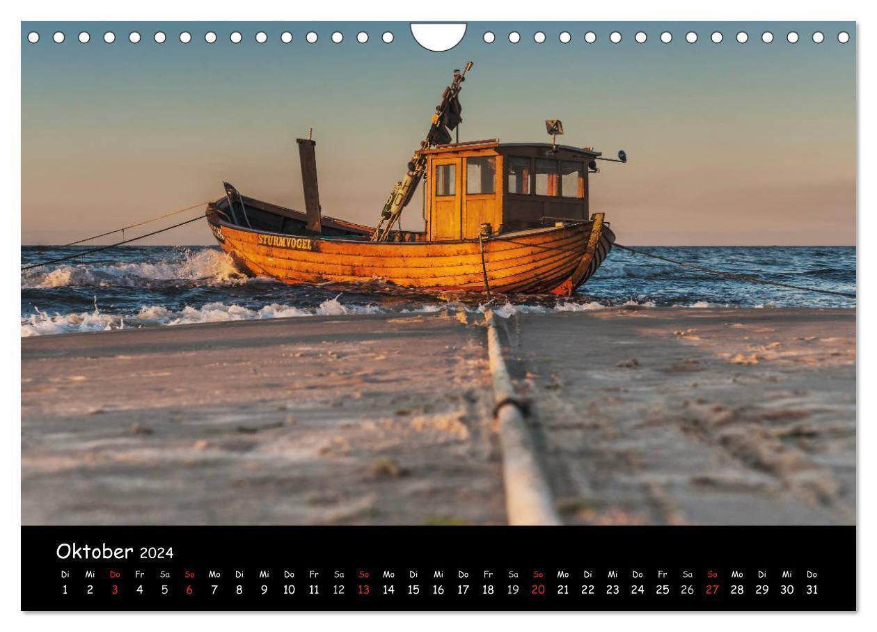 Bild: 9783383520976 | Insel Usedom (Wandkalender 2024 DIN A4 quer), CALVENDO Monatskalender