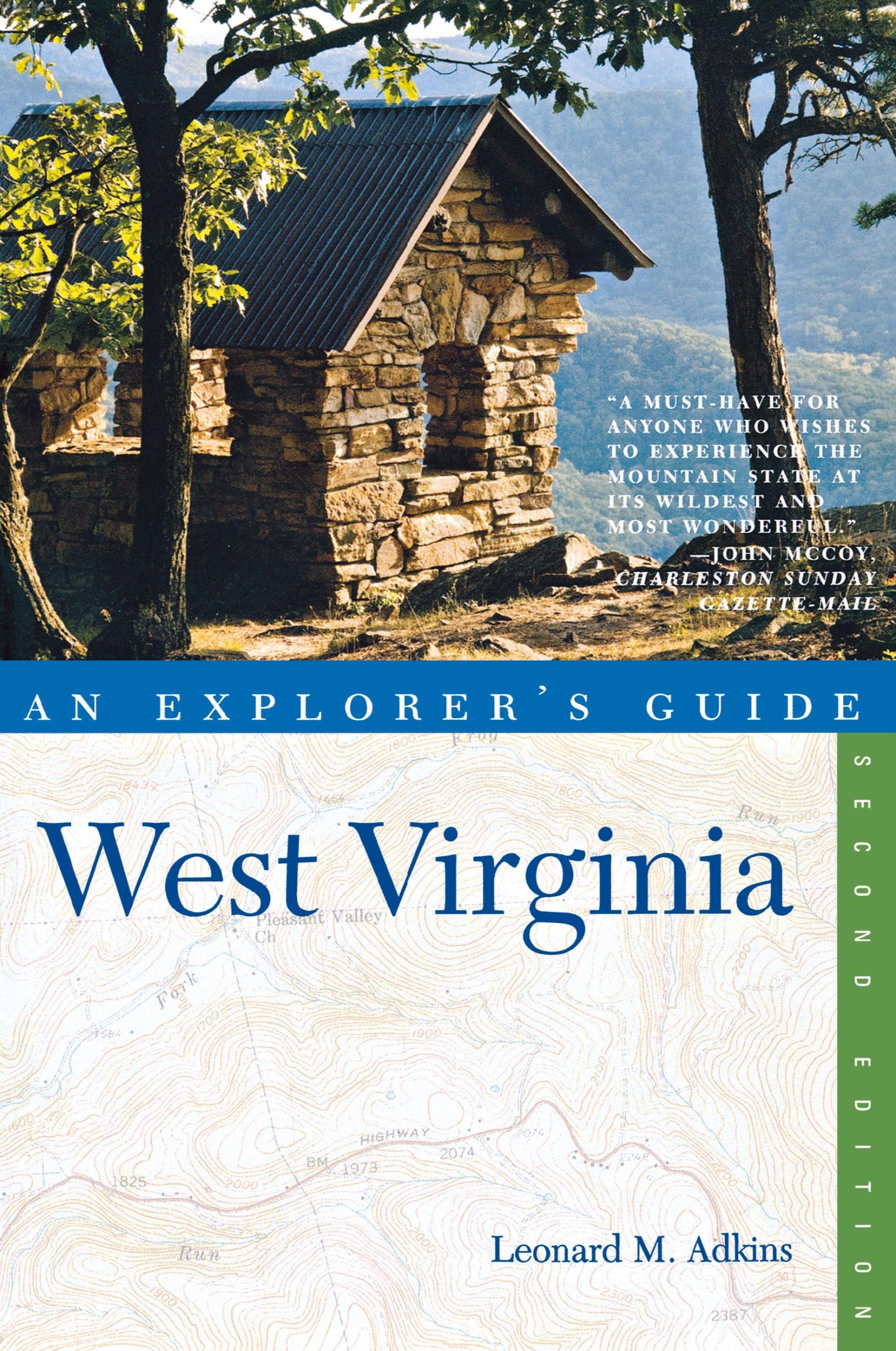 Cover: 9780881509472 | Explorer's Guide West Virginia | Leonard M. Adkins | Taschenbuch