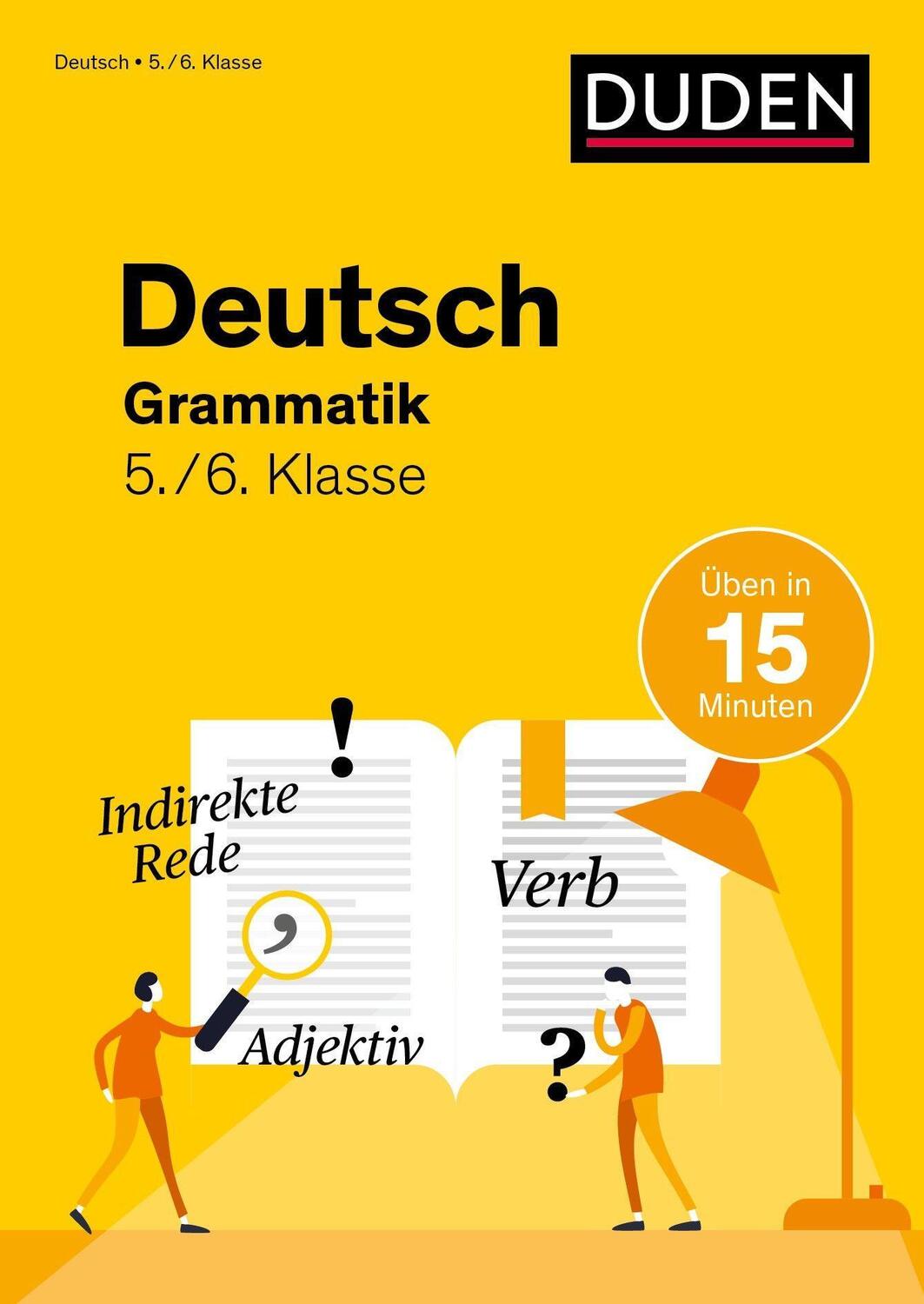 Cover: 9783411720149 | Deutsch in 15 Min - Grammatik 5./6. Klasse | Anna Speiser | Buch