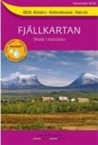 Cover: 9789158895843 | Fjällkartan BD6 Abisko - Kebnekaise - Narvik Bergwanderkarte | 2017