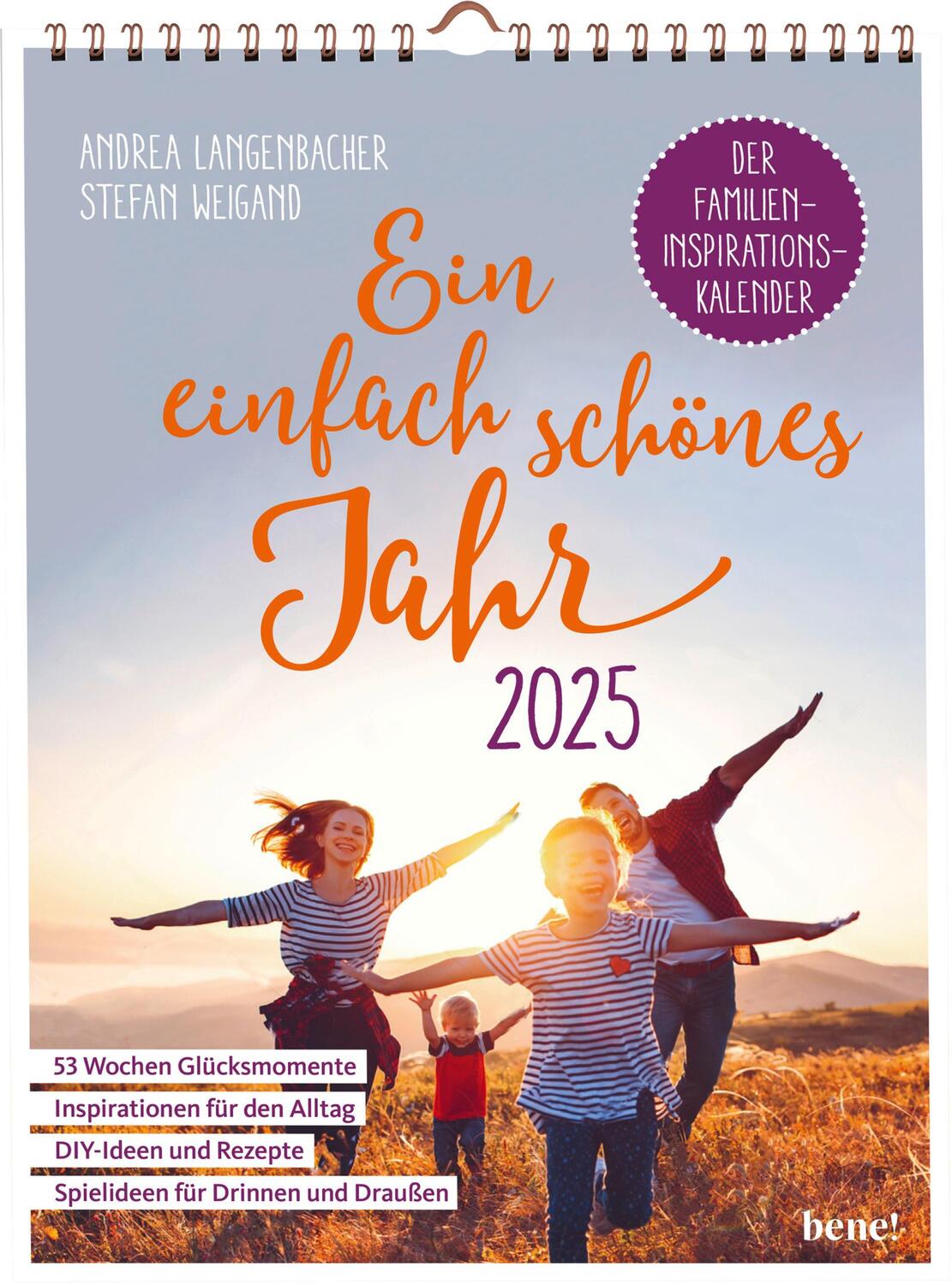 Cover: 4251693903680 | Wochenkalender 2025: Ein einfach schönes Jahr | Langenbacher (u. a.)