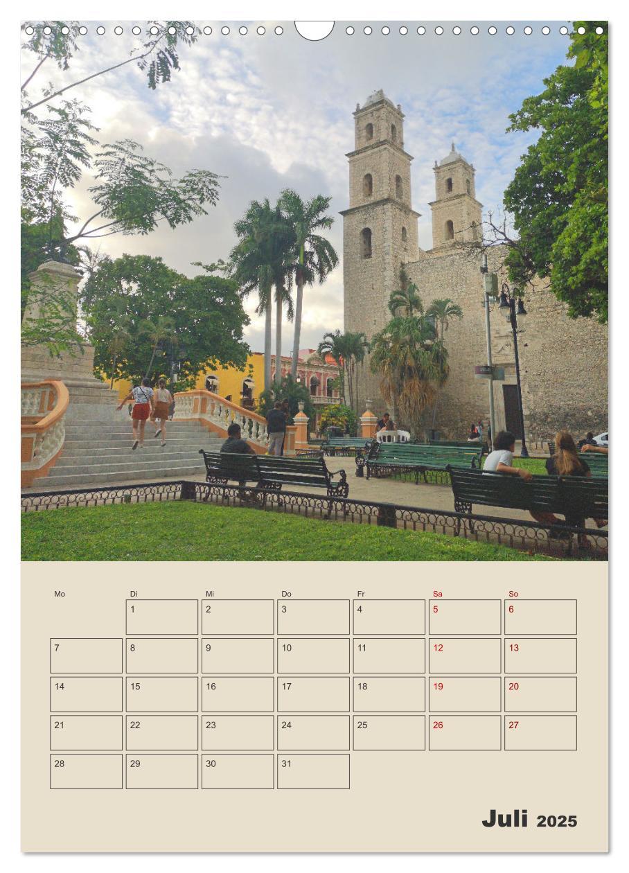 Bild: 9783435900213 | Mexiko Yucatán Terminplaner (Wandkalender 2025 DIN A3 hoch),...