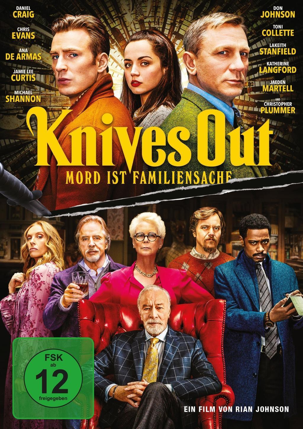 Cover: 4061229123204 | Knives Out - Mord ist Familiensache | Rian Johnson | DVD | Deutsch