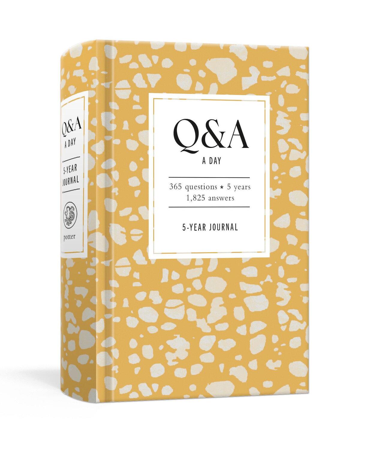 Cover: 9780593580202 | Q&amp;A a Day Spots: 5-Year Journal | Potter Gift | Buch | Q&amp;A a Day