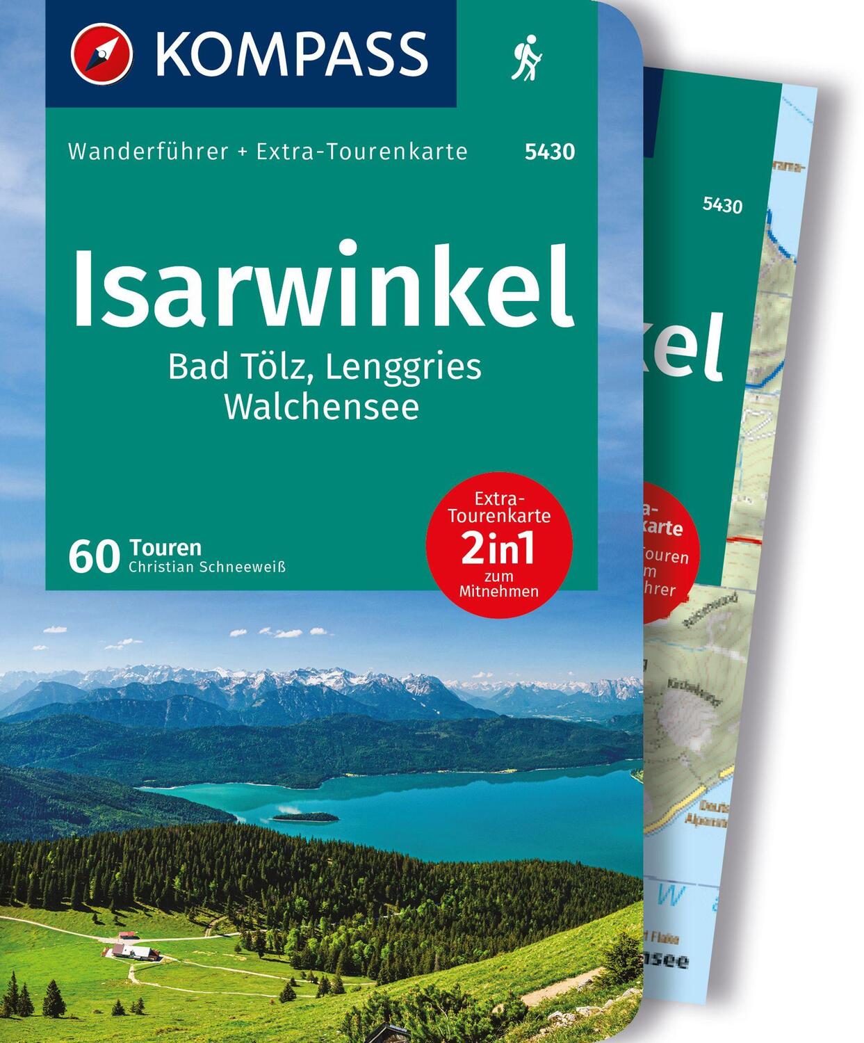 Cover: 9783991217848 | KOMPASS Wanderführer Isarwinkel, Bad Tölz, Lenggries, Walchensee,...