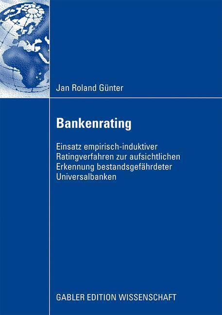 Cover: 9783834914989 | Bankenrating | Jan Günter | Taschenbuch | Paperback | xxii | Deutsch