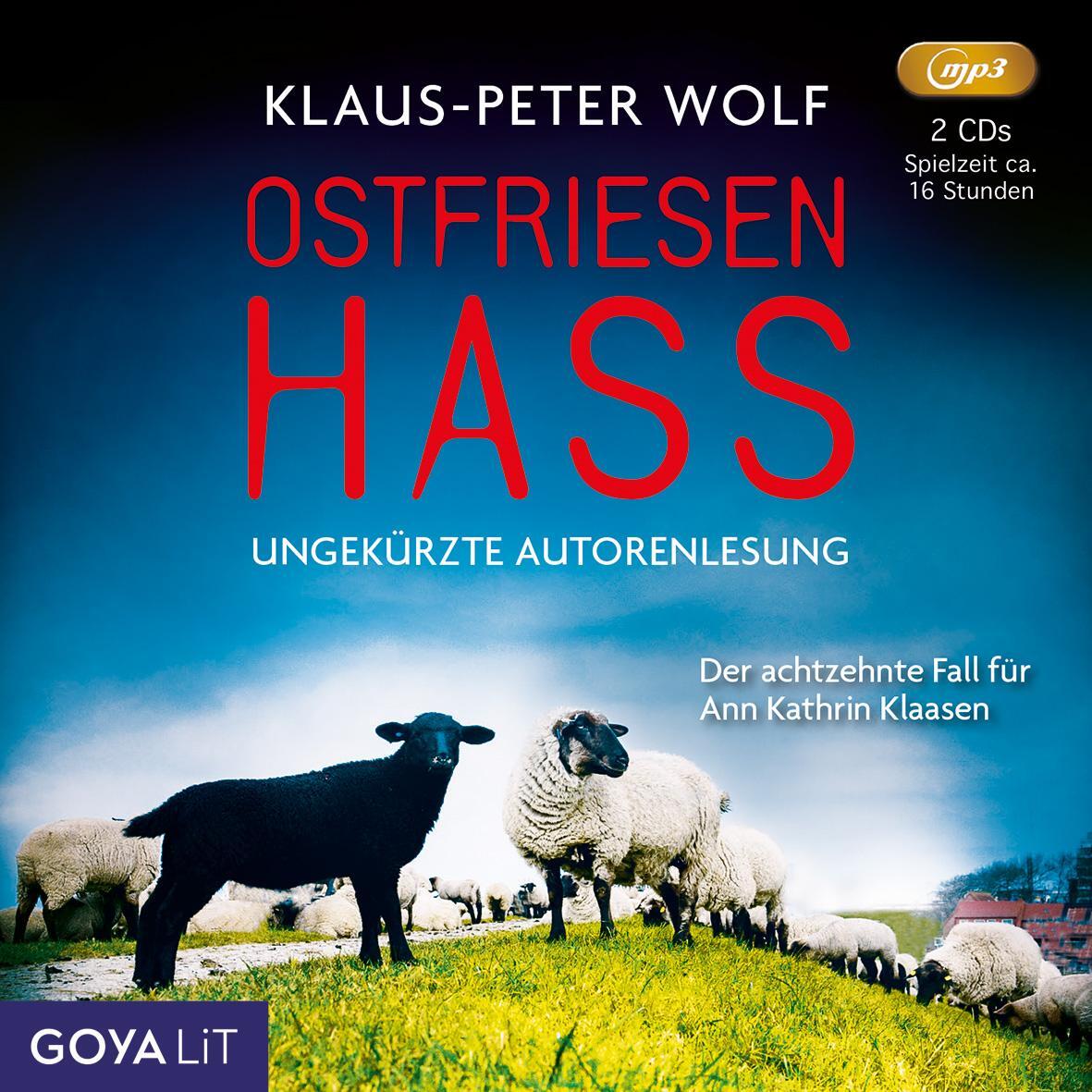 Cover: 9783833747540 | Ostfriesenhass | Ungekürzte Autorenlesung | Klaus-Peter Wolf | MP3