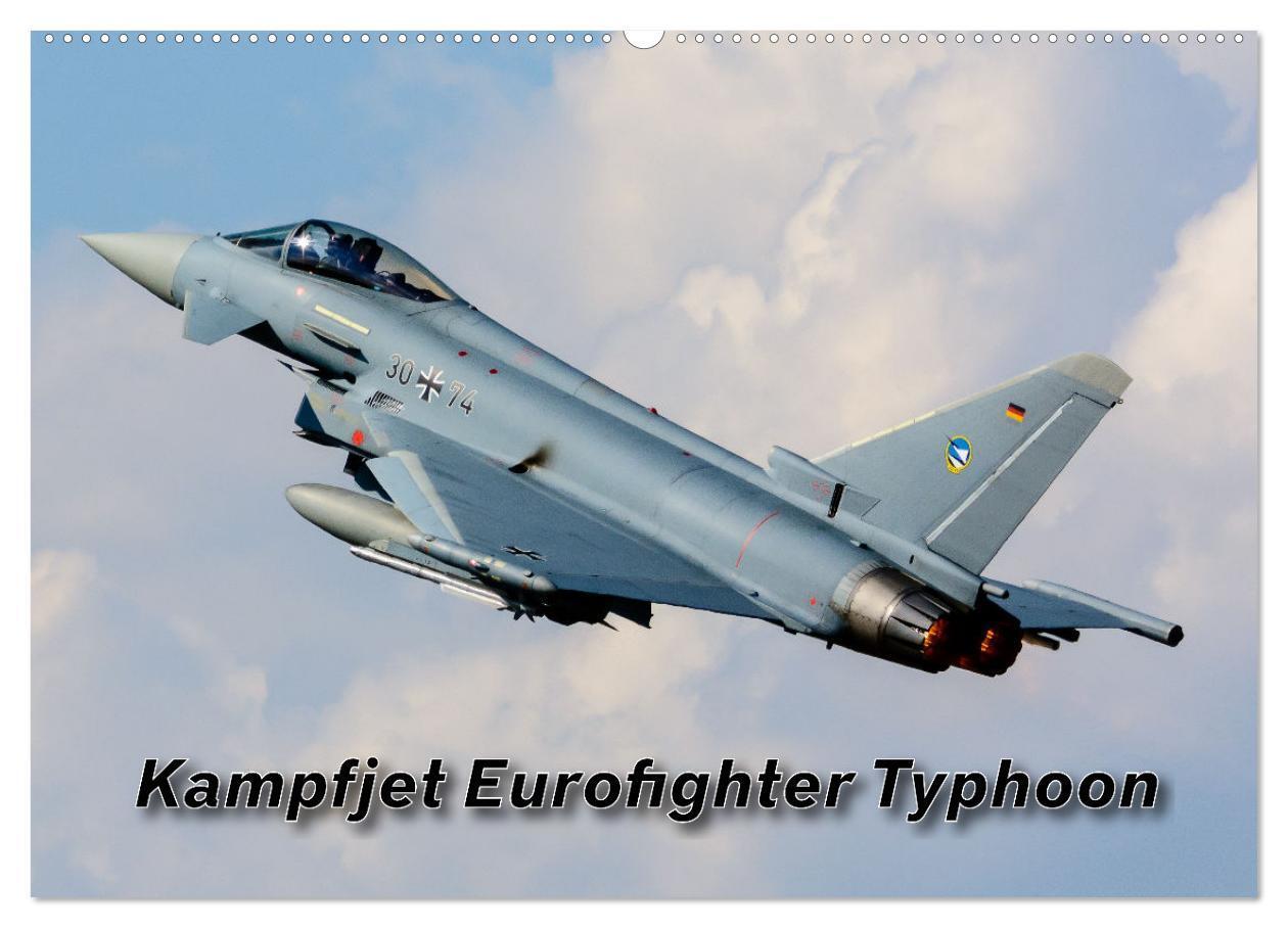 Cover: 9783675447592 | Kampfjet Eurofighter Typhoon (Wandkalender 2024 DIN A2 quer),...