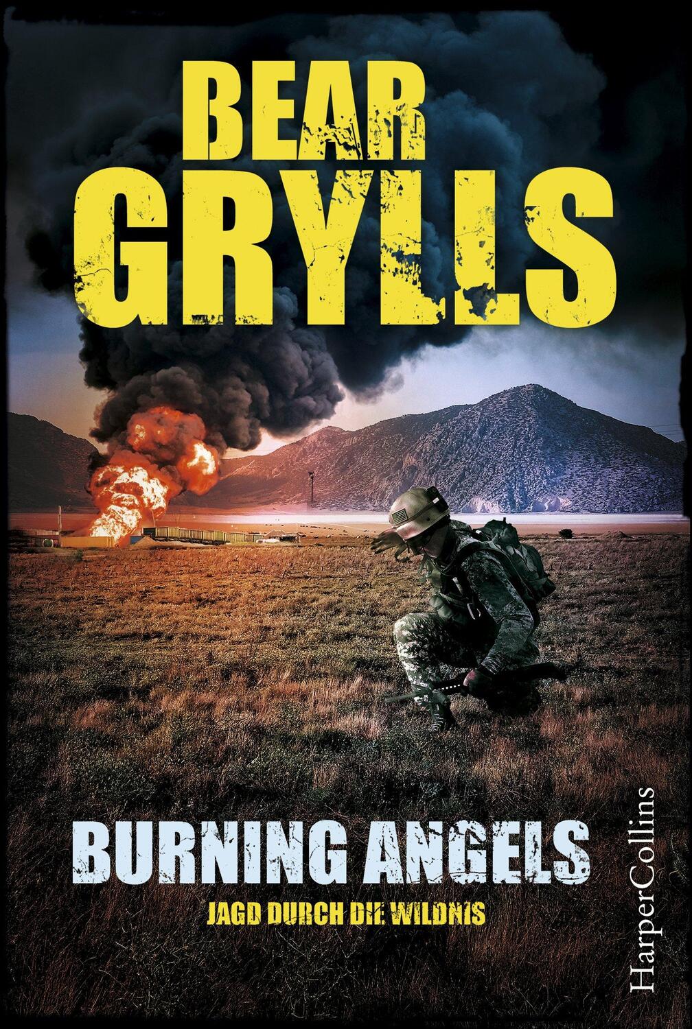 Cover: 9783959672856 | Burning Angels - Jagd durch die Wildnis | Bear Grylls | Taschenbuch