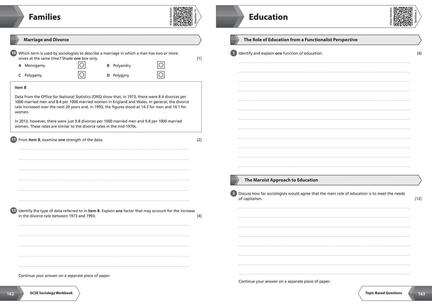 Bild: 9780008535025 | Aqa GCSE 9-1 Sociology All-In-One Complete Revision and Practice