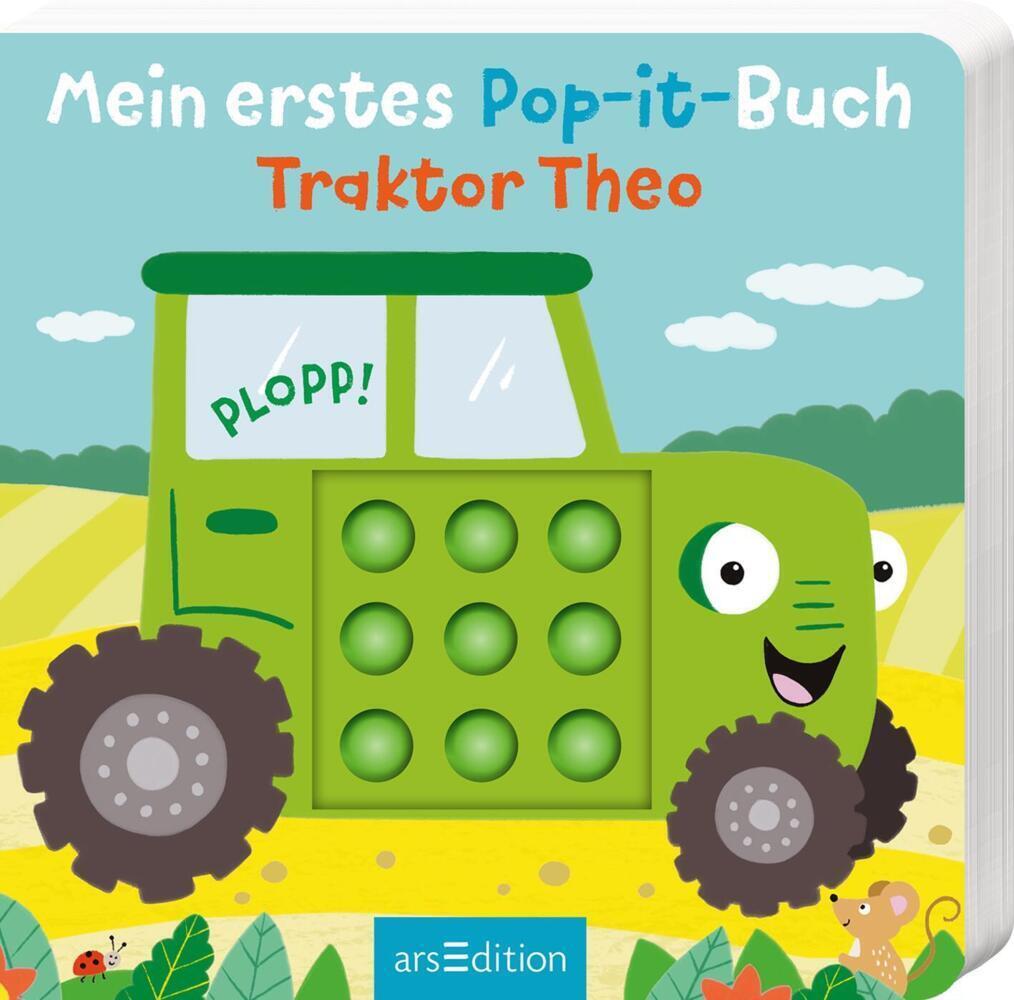 Cover: 9783845853239 | Mein erstes Pop-it-Buch - Traktor Theo | Plopp! | Lena Bellermann