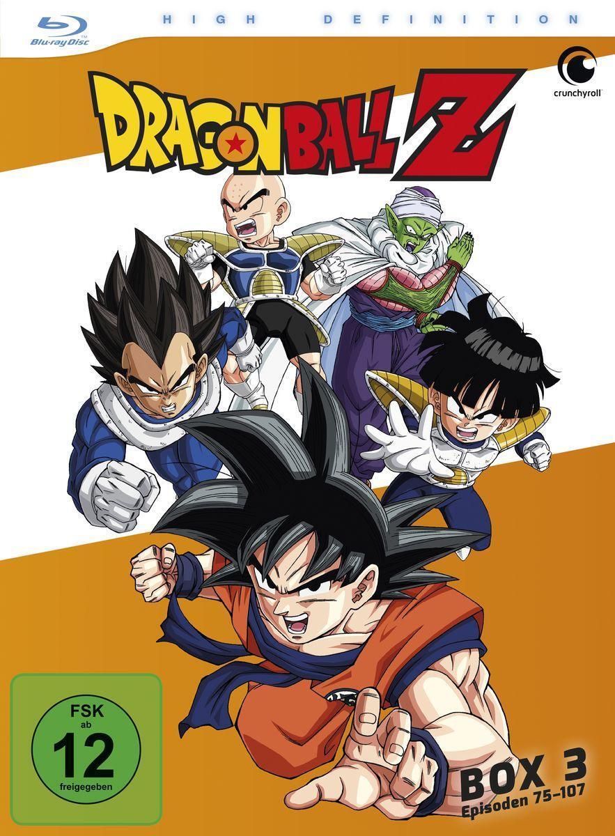 Cover: 7630017531094 | Dragonball Z TV-Serie Box 3 (Episoden 75-107) (4 Blu-rays) | Blu-ray