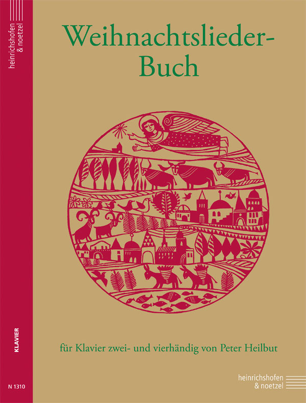 Cover: 9783938202579 | Weihnachtslieder-Buch | Zwei- und vierhändig | Peter Heilbut | Deutsch