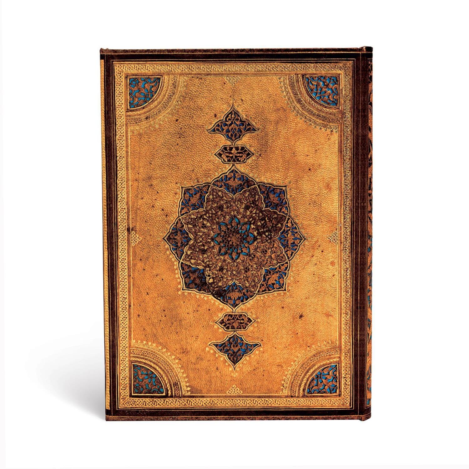 Bild: 9781439716021 | Paperblanks Safavid Safavid Binding Art Hardcover Midi Lined Wrap...