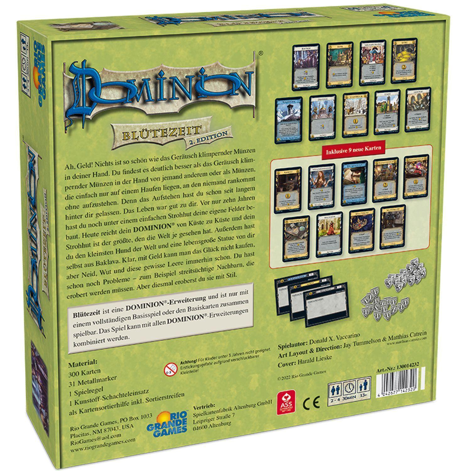 Bild: 4042677142320 | Dominion Blütezeit 2. Edition | Rio Grande Games | Spiel | Deutsch