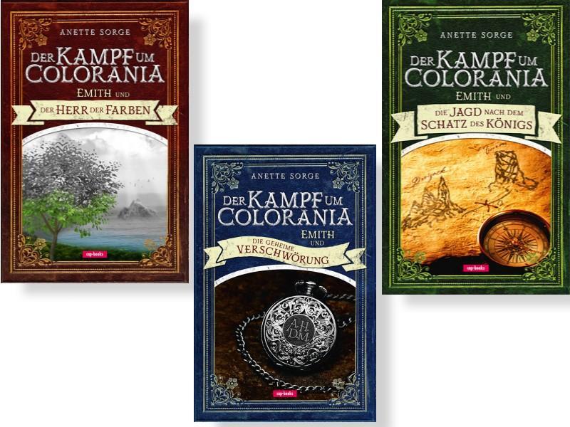 Cover: 9783867732871 | Der Kampf um Colorania-Serie (Bände 1+2+3 in einem Paket) | Sorge