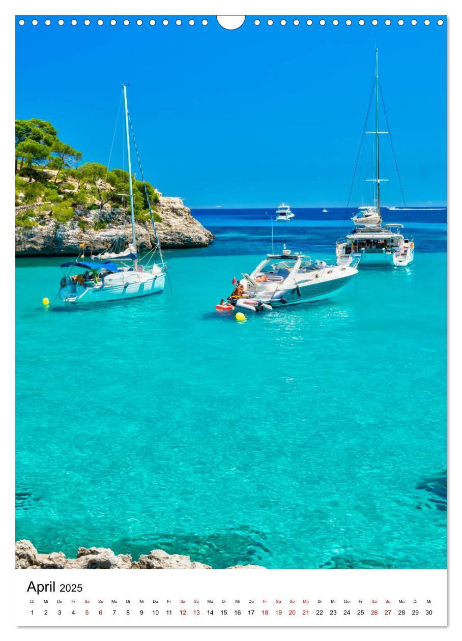 Bild: 9783435972142 | Mallorca - Insel des Glücks (Wandkalender 2025 DIN A3 hoch),...