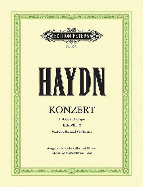 Cover: 9790014071264 | Cello Concerto in D Hob. Viib:2 (Edition for Cello and Piano) | Haydn