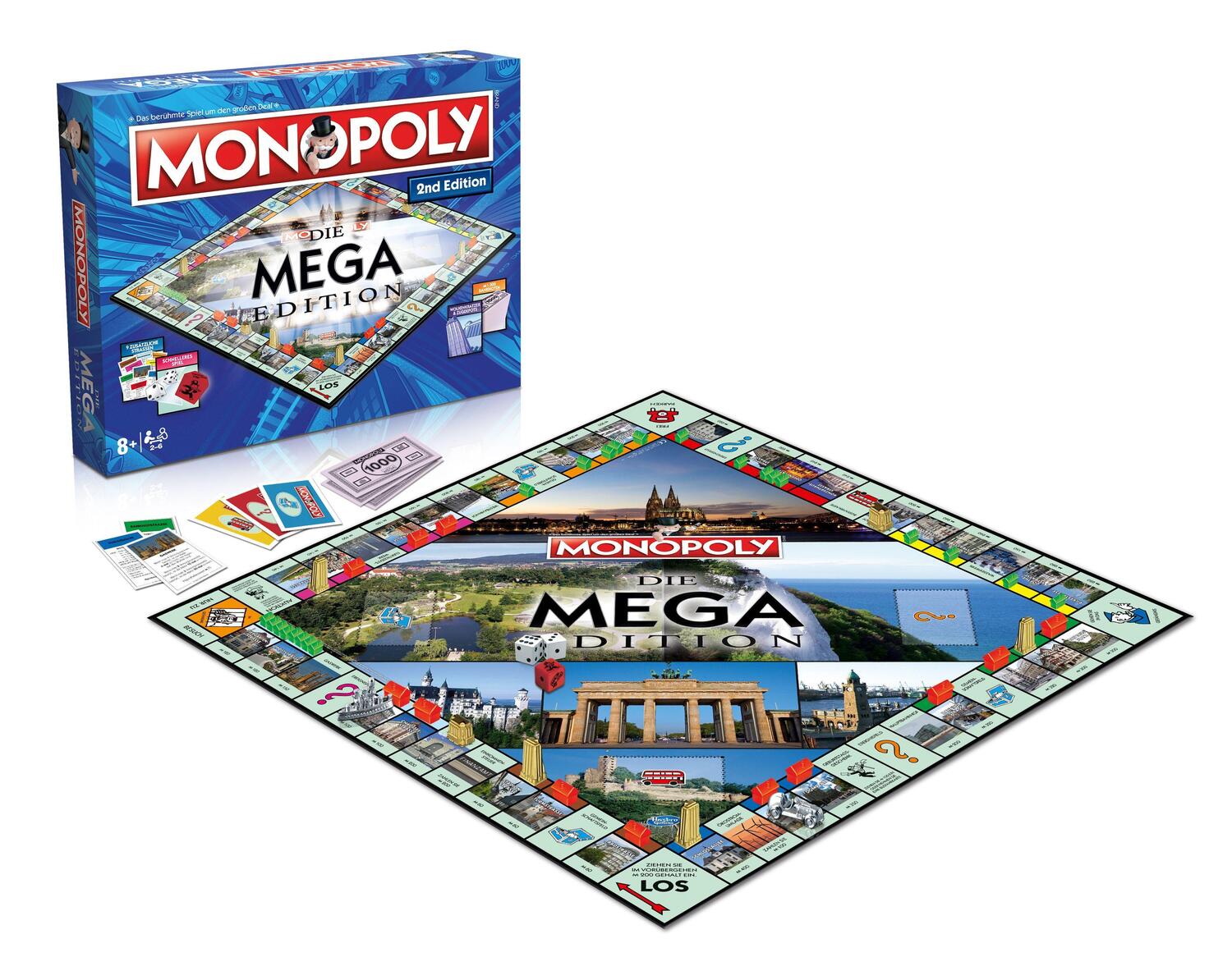 Bild: 4035576046899 | Monopoly Mega 2nd Edition | Spiel | Deutsch | 2022 | Winning Moves