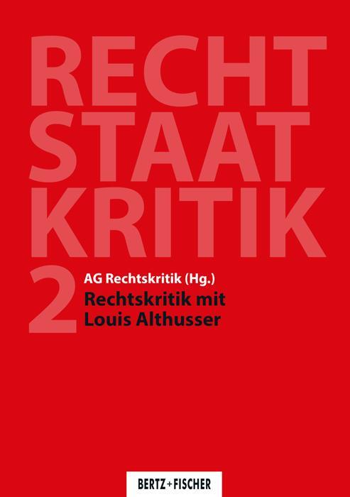 Cover: 9783865058058 | Rechtskritik mit Louis Althusser | Recht - Staat - Kritik 2 | Buch