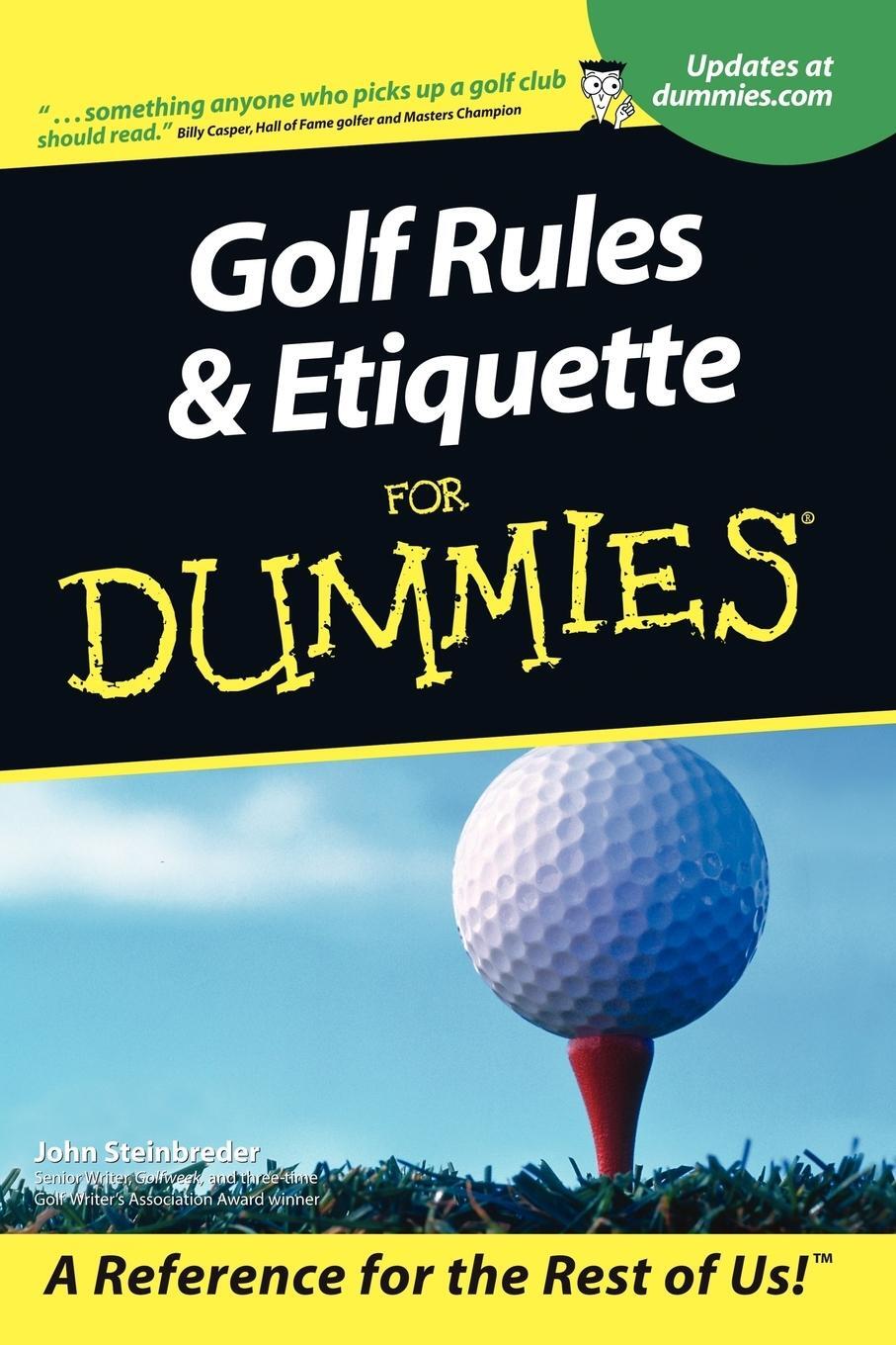 Cover: 9780764553332 | Golf Rules & Etiquette For Dum | Steinbreder | Taschenbuch | Paperback