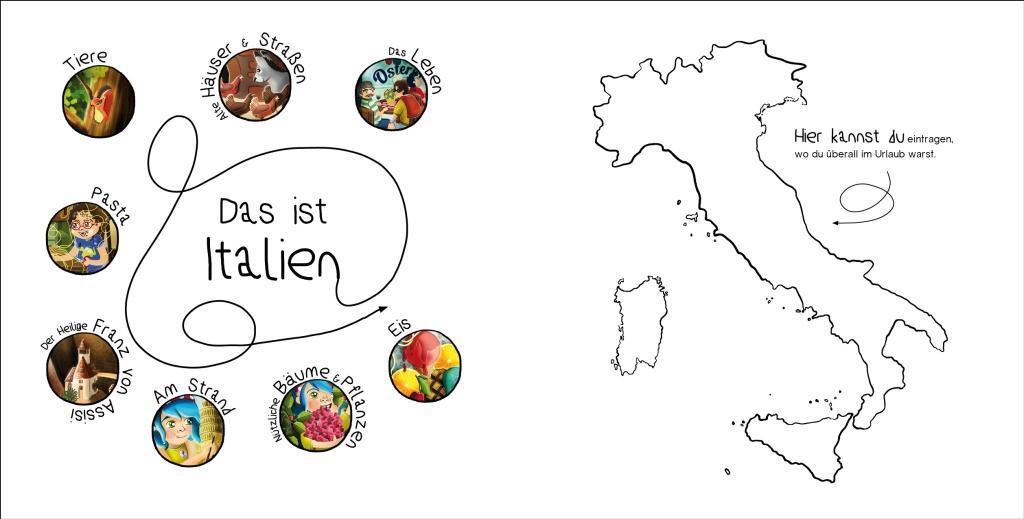 Bild: 9783946323013 | Italien for kids | Der Kinderreiseführer made by World for kids!