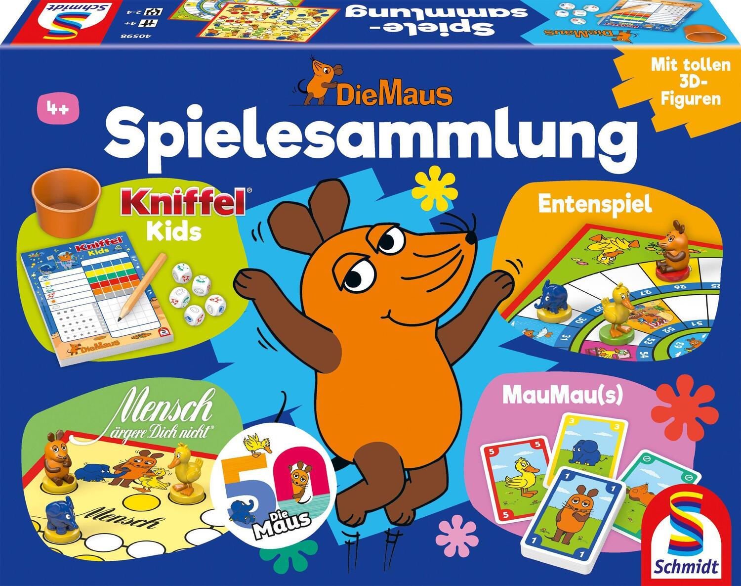 Cover: 4001504405984 | Die Maus, Spielesammlung | Kinderspiele | Spiel | Deutsch | 2021