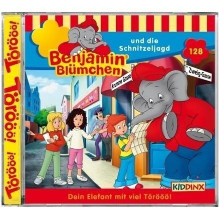 Cover: 4001504255282 | Folge 128:..Und Die Schnitzeljagd | Benjamin Blümchen | Audio-CD