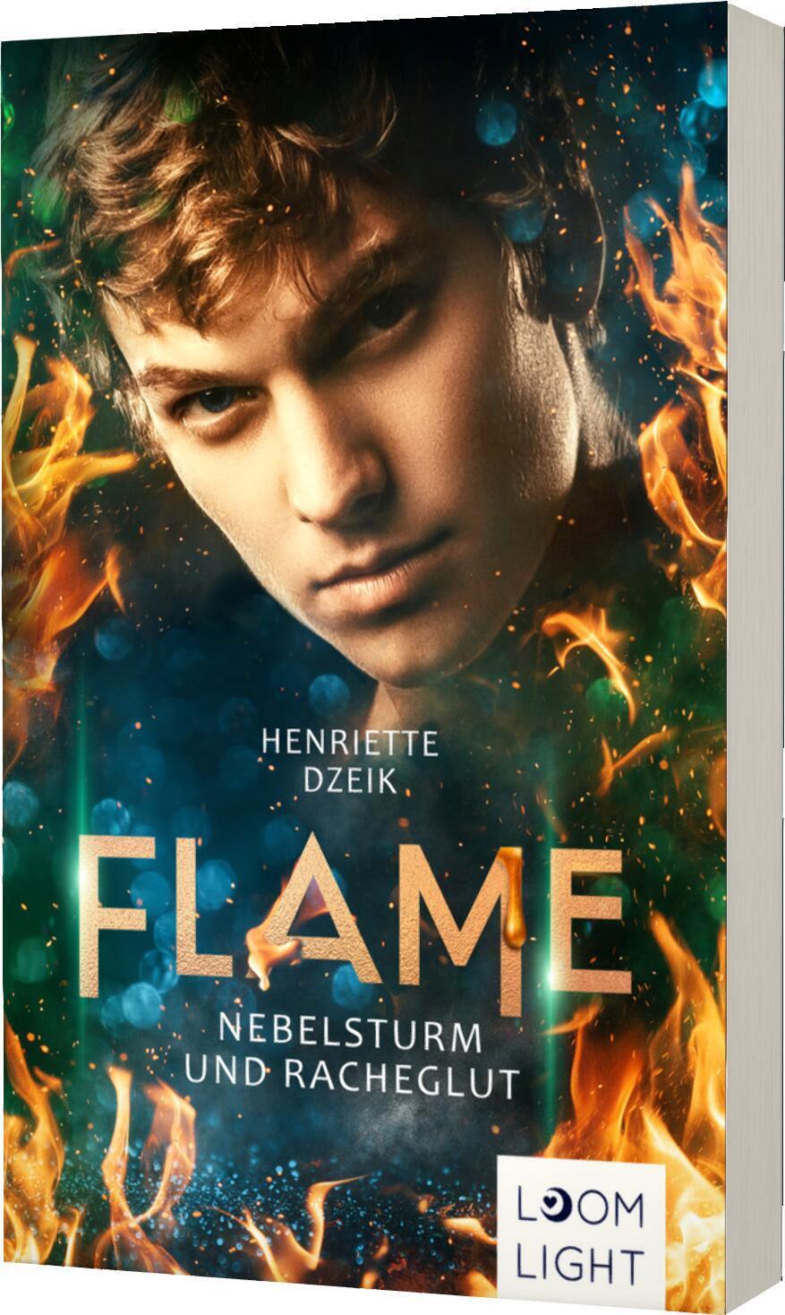 Cover: 9783522507714 | Flame 4: Nebelsturm und Racheglut | Henriette Dzeik | Taschenbuch