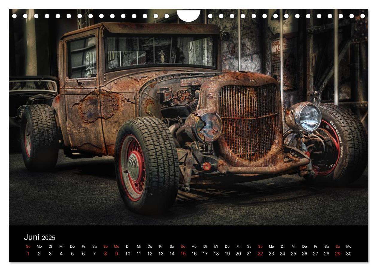 Bild: 9783435772452 | Außergewöhnliche Autos - Hot Rods (Wandkalender 2025 DIN A4 quer),...