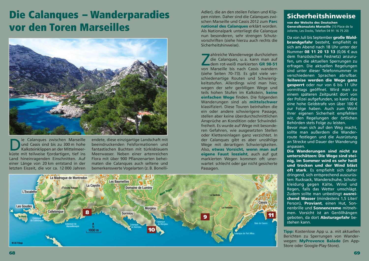Bild: 9783982123813 | Küstenwege der Provence | Uli Frings | Taschenbuch | 152 S. | Deutsch