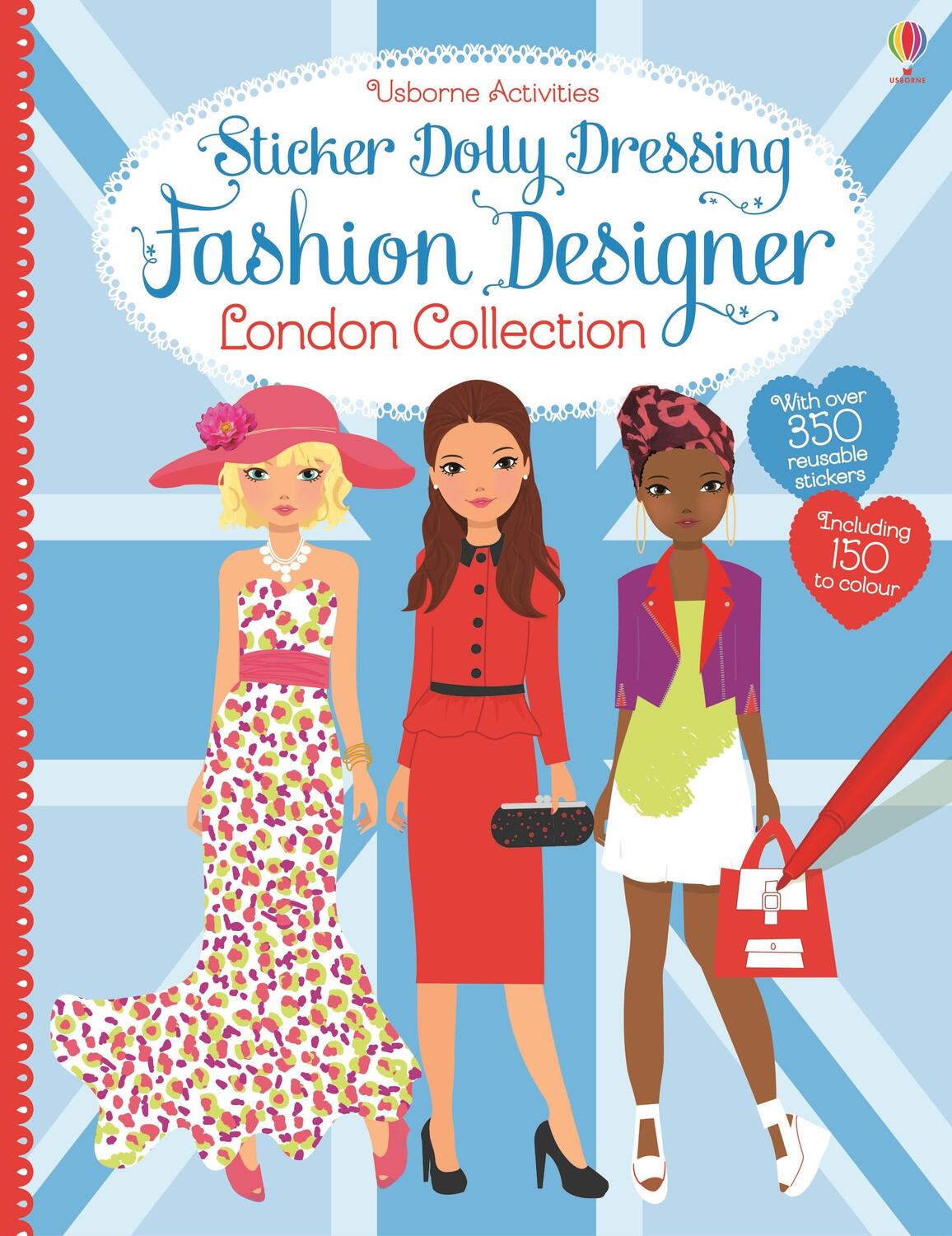 Cover: 9781409597315 | Sticker Dolly Dressing Fashion Designer London Collection | Fiona Watt