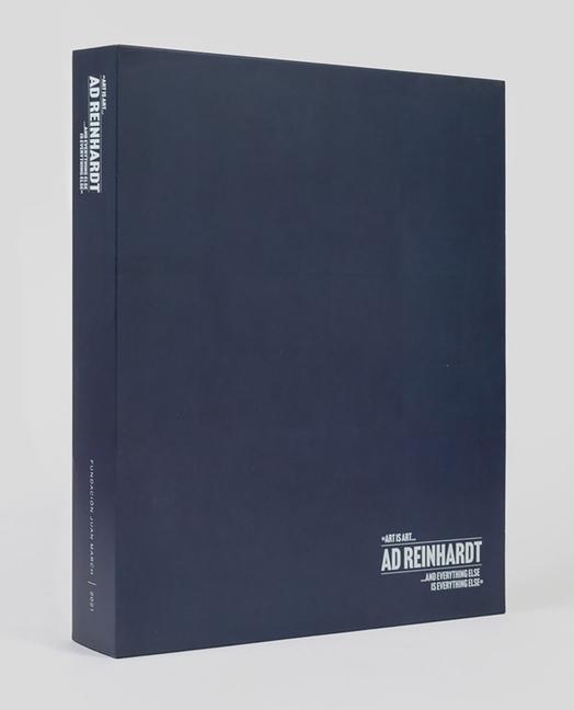 Cover: 9788470756689 | Ad Reinhardt: Art Is Art and Everything Else Is Everything Else | Buch