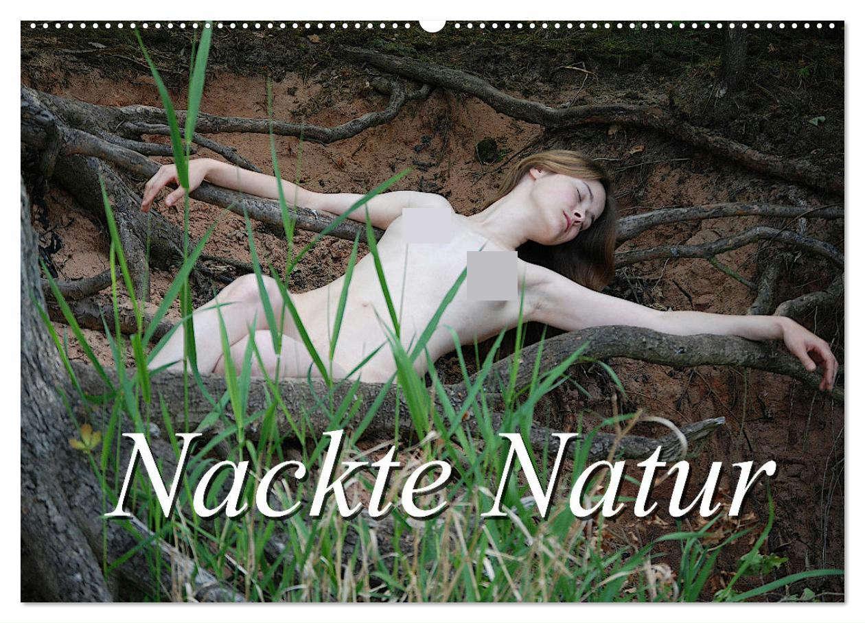 Cover: 9783383977183 | Nackte Natur (Wandkalender 2025 DIN A2 quer), CALVENDO Monatskalender