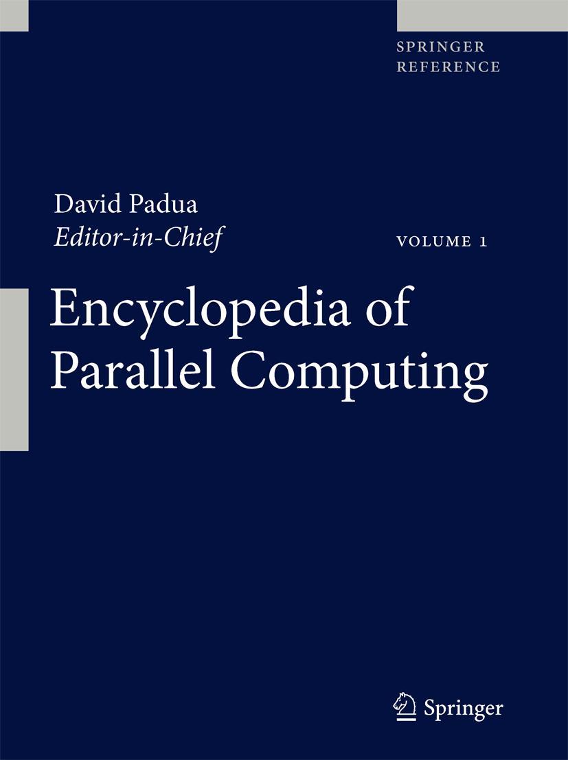 Cover: 9780387097657 | Encyclopedia of Parallel Computing | David Padua | Buch | 4 Bücher