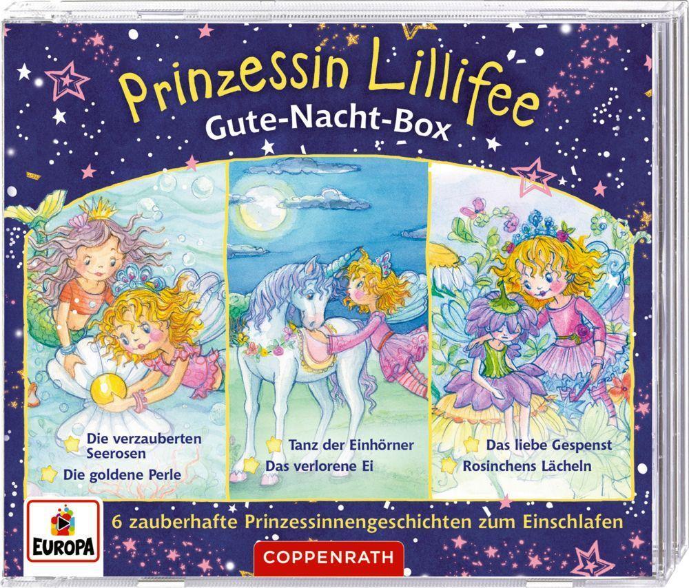 Cover: 4050003951126 | CD Hörspiel: Prinzessin Lillifee - Gute-Nacht-Box (3 CDs) | Audio-CD