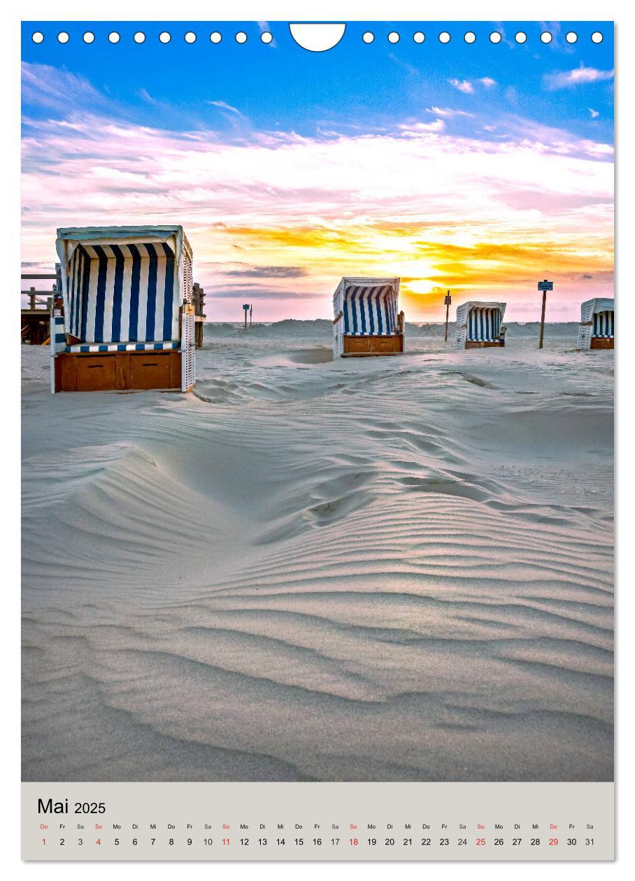 Bild: 9783435964604 | NORDSEEFLAIR - St. Peter Ording und Westerhever (Wandkalender 2025...