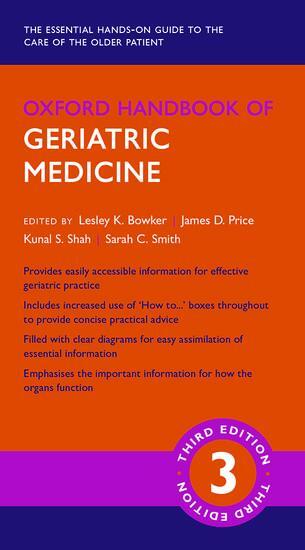 Cover: 9780198738381 | Oxford Handbook of Geriatric Medicine | James D. Price (u. a.) | Stück
