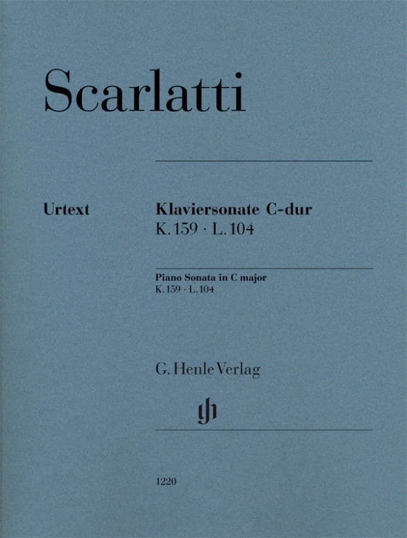 Cover: 9790201812205 | Domenico Scarlatti - Klaviersonate C-dur K. 159, L. 104 | Johnsson