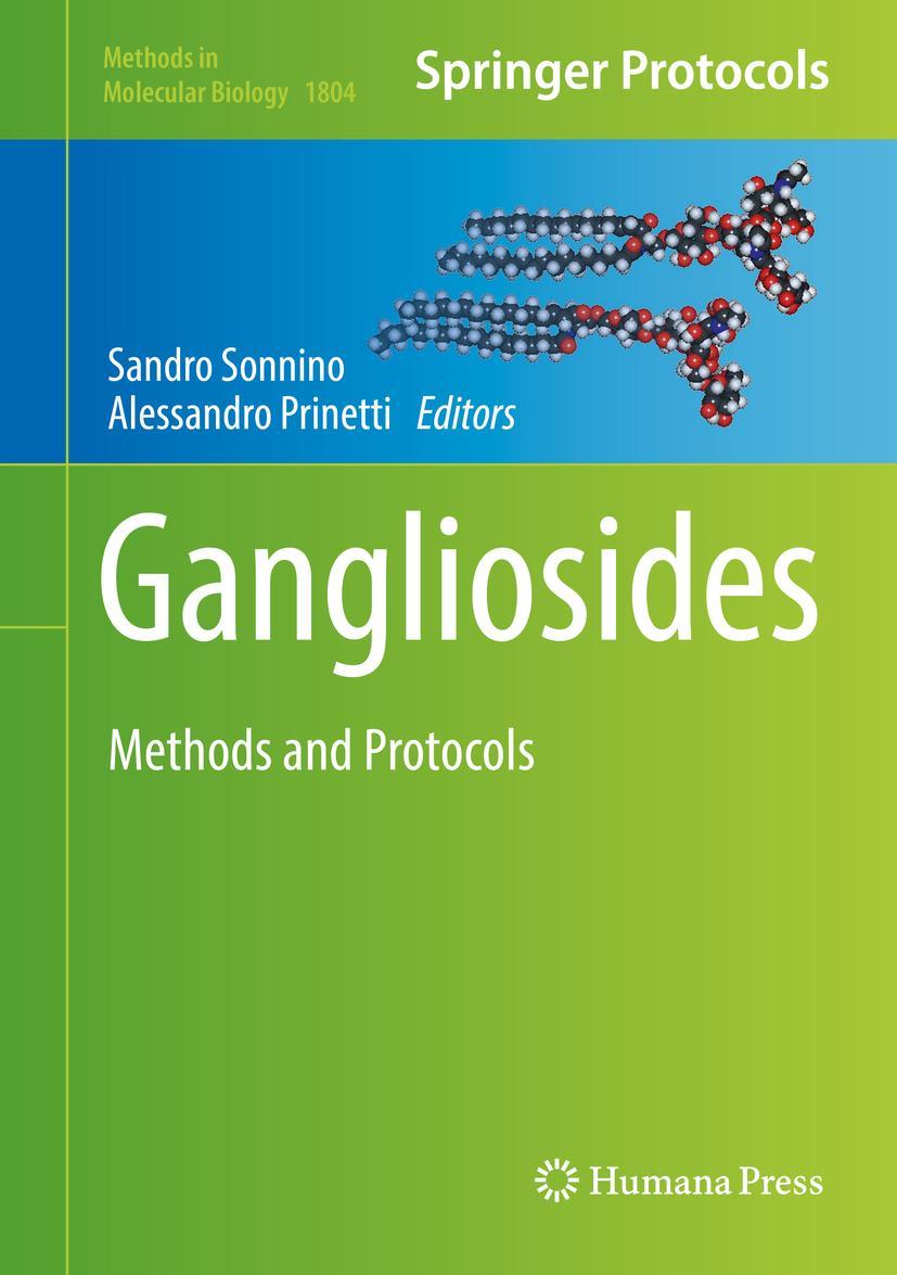 Cover: 9781493985517 | Gangliosides | Methods and Protocols | Alessandro Prinetti (u. a.)