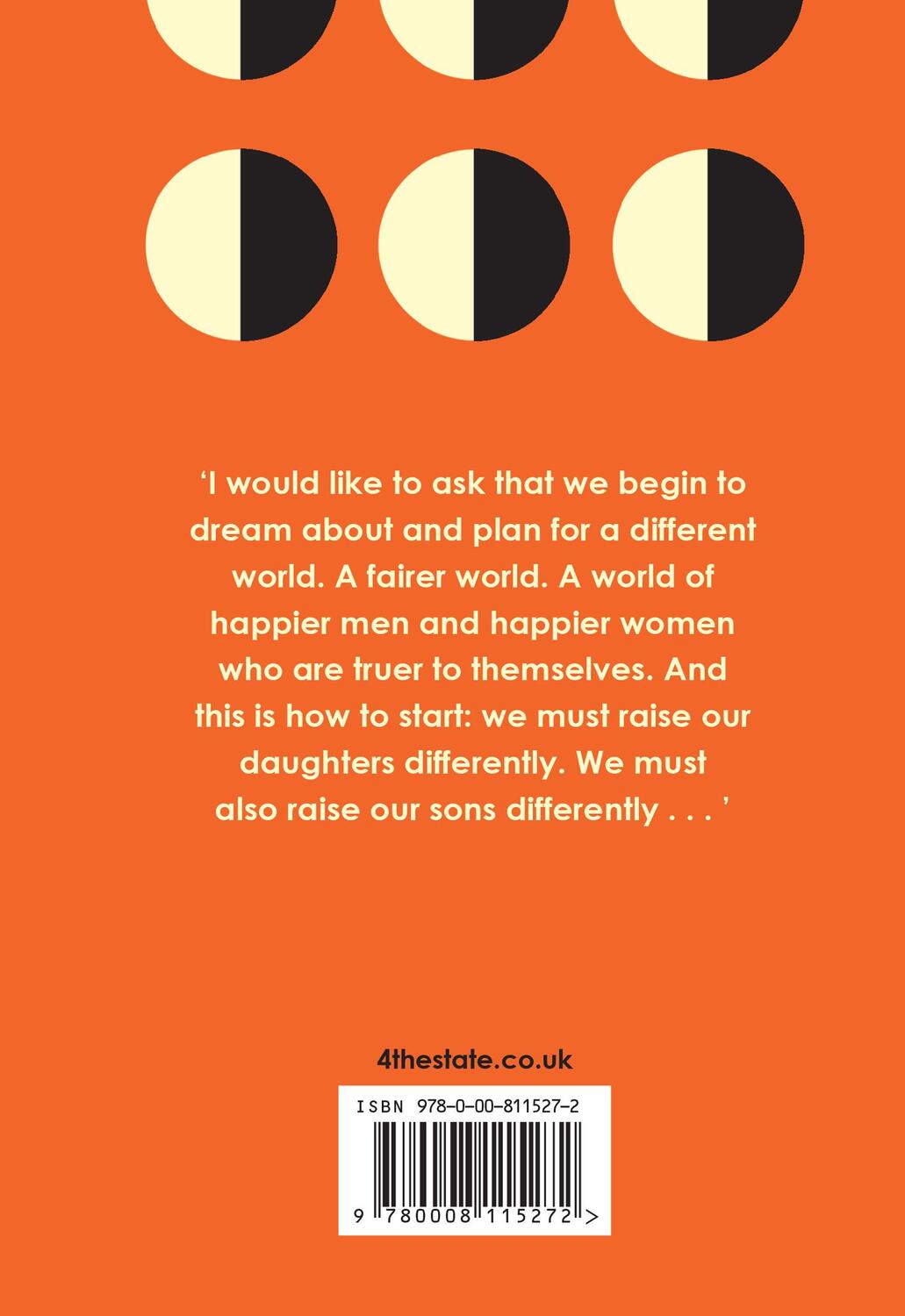 Rückseite: 9780008115272 | We Should All Be Feminists | Chimamanda Ngozi Adichie | Taschenbuch