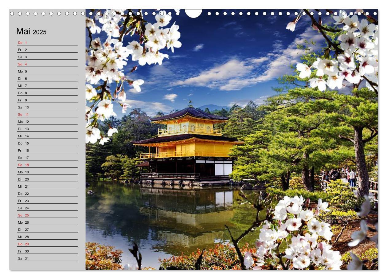 Bild: 9783435535194 | Japan ¿ Impressionen (Wandkalender 2025 DIN A3 quer), CALVENDO...