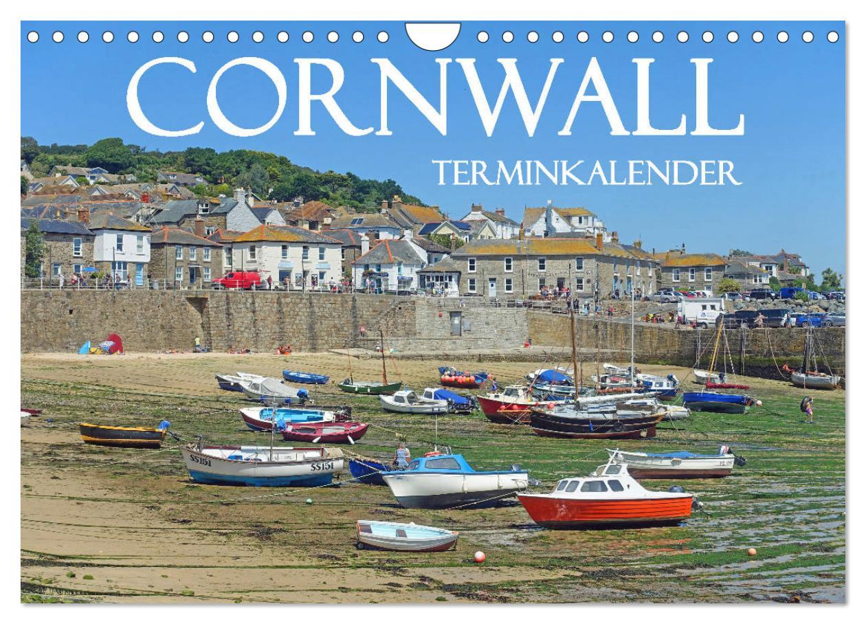 Cover: 9783435311927 | Cornwall. Terminkalender (Wandkalender 2025 DIN A4 quer), CALVENDO...