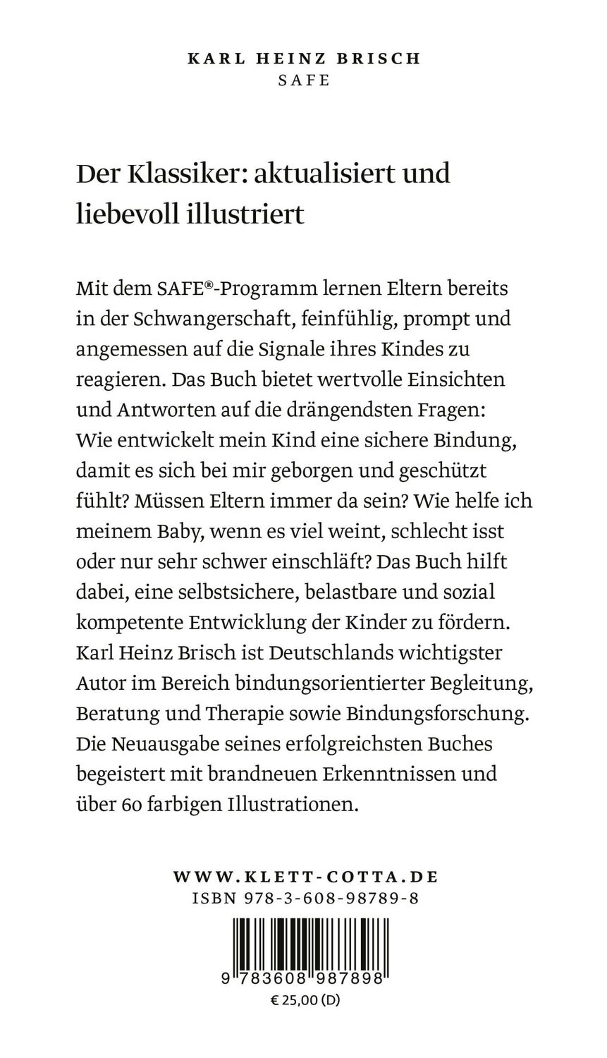 Rückseite: 9783608987898 | SAFE ® | Sichere Ausbildung für Eltern | Karl Heinz Brisch | Buch