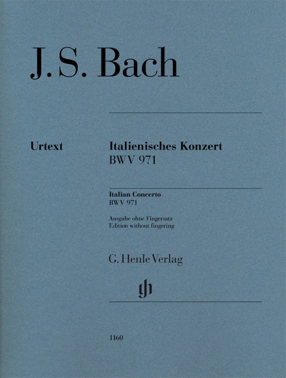 Cover: 9790201811604 | Bach, Johann Sebastian - Italienisches Konzert BWV 971 | Steglich
