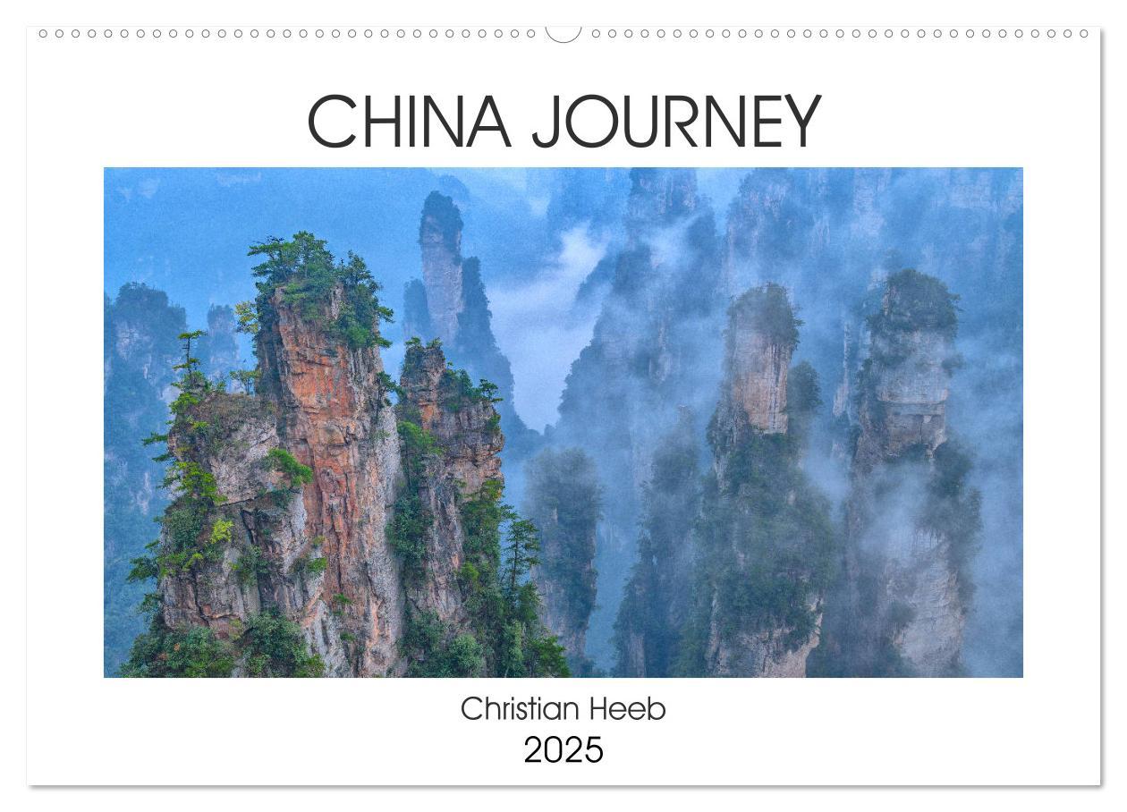 Cover: 9783435201822 | China Journey (Wandkalender 2025 DIN A2 quer), CALVENDO Monatskalender