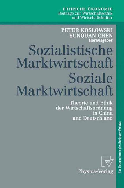 Cover: 9783790809268 | Sozialistische Marktwirtschaft Soziale Marktwirtschaft | Chen (u. a.)