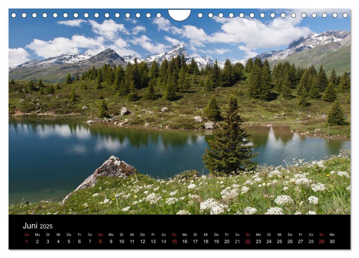 Bild: 9783435815890 | Graubünden - Die schönsten Bilder (Wandkalender 2025 DIN A4 quer),...