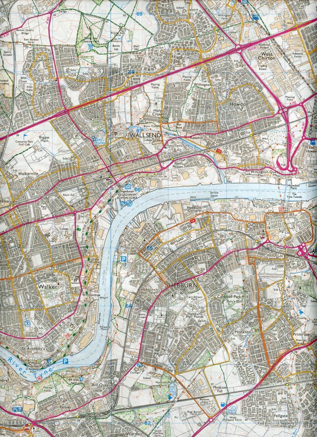 Bild: 9780319245682 | Newcastle Upon Tyne | Ordnance Survey | (Land-)Karte | Karte/Landkarte